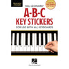 Hal Leonard - HL00001009 - ABC Keyboard Stickers