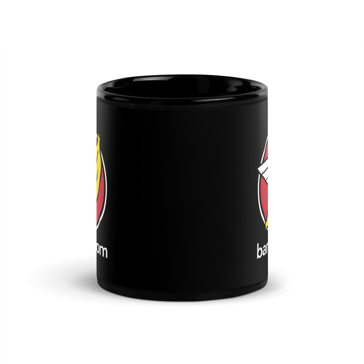 Bananas at Large® Black Glossy Mug - Icon Logo