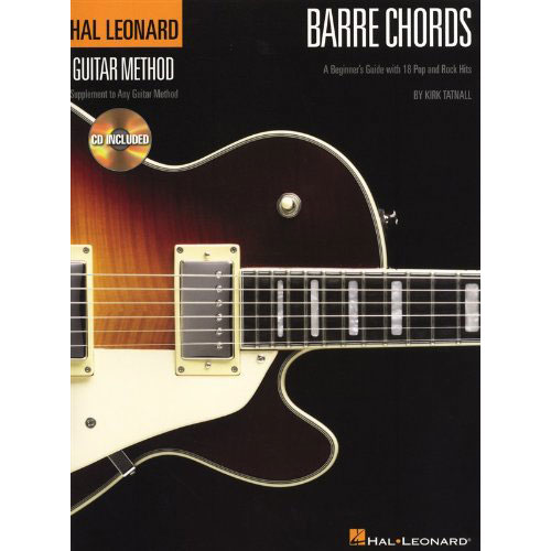 Hal Leonard Barre Chords A Beginner's Guide with 18 Pop and Rock Hits - Bananas At Large®