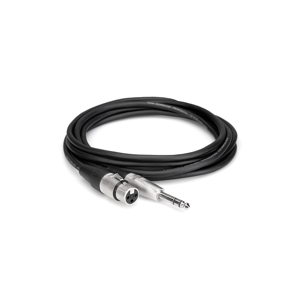 Hosa HXS-005 Pro Balanced Interconnect, 1/4 in. to XLR - 5 ft. - Bananas at Large®