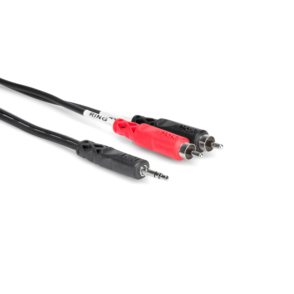Hosa Stereo Breakout 3.5mm TRS to Dual RCA, 15ft - Bananas at Large®