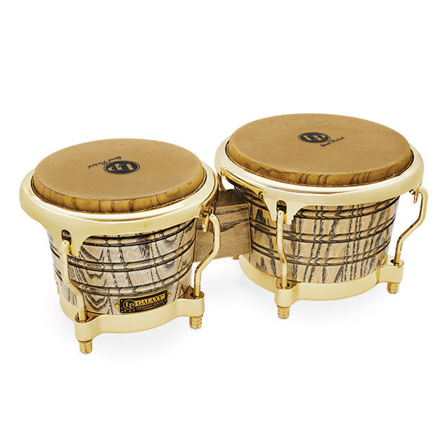 LP Galaxy Giovanni  Signature Bongos - Natural with Gold Hardware