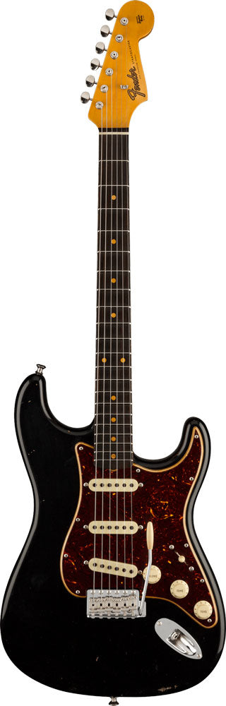 Fender Custom Shop #38 Postmodern Stratocaster - Journeyman Relic With Closet Classic Hardware, Aged Black