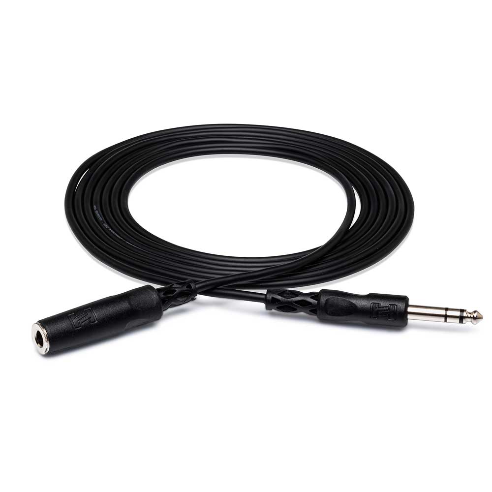 Hosa HPE-325 Headphone Extension Cable - 1/4 in TRS Female to Male - 25 ft. - Bananas at Large®