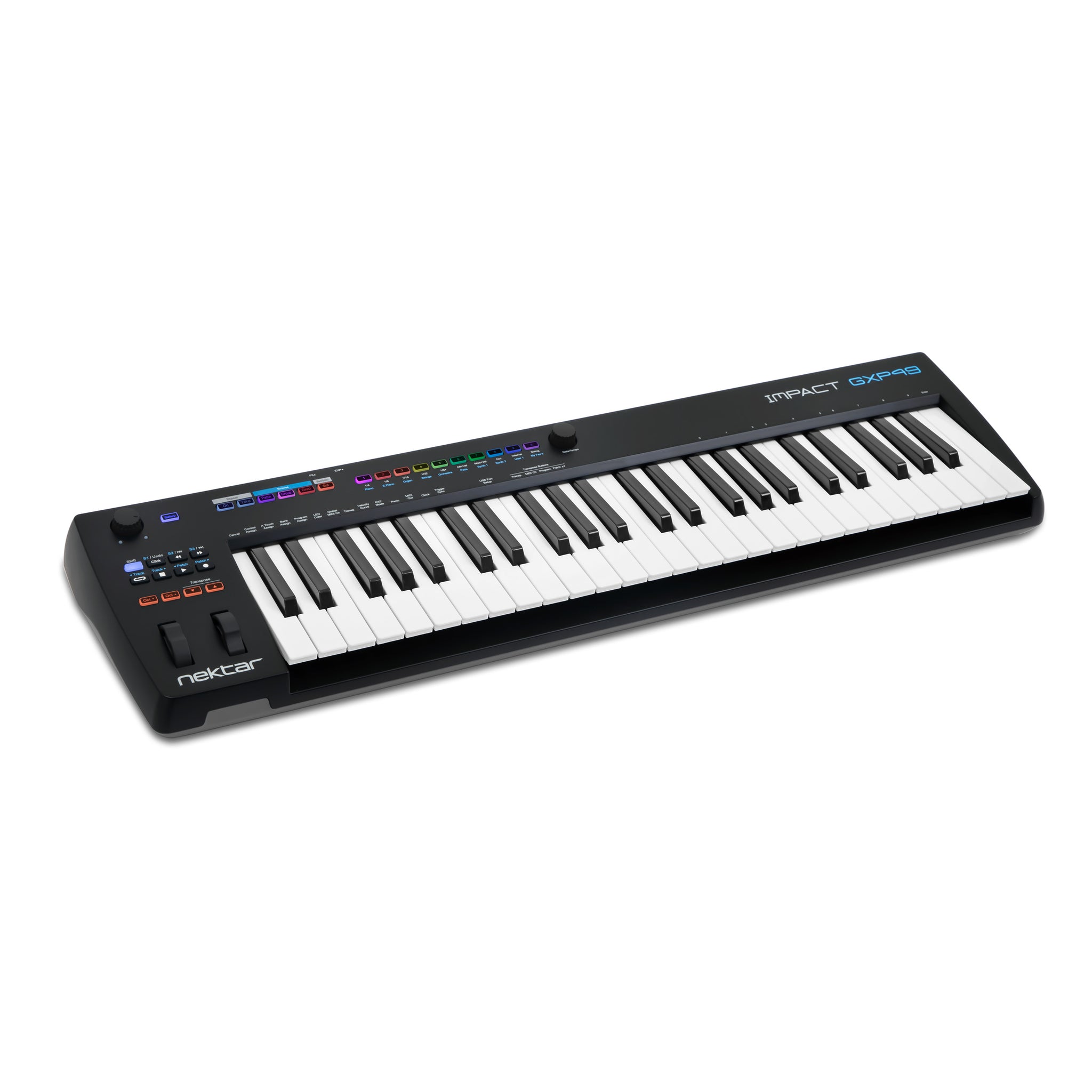 Nektar Impact GXP49 49-Key USB MIDI Controller Keyboard w/ Semi-Weighted Keys