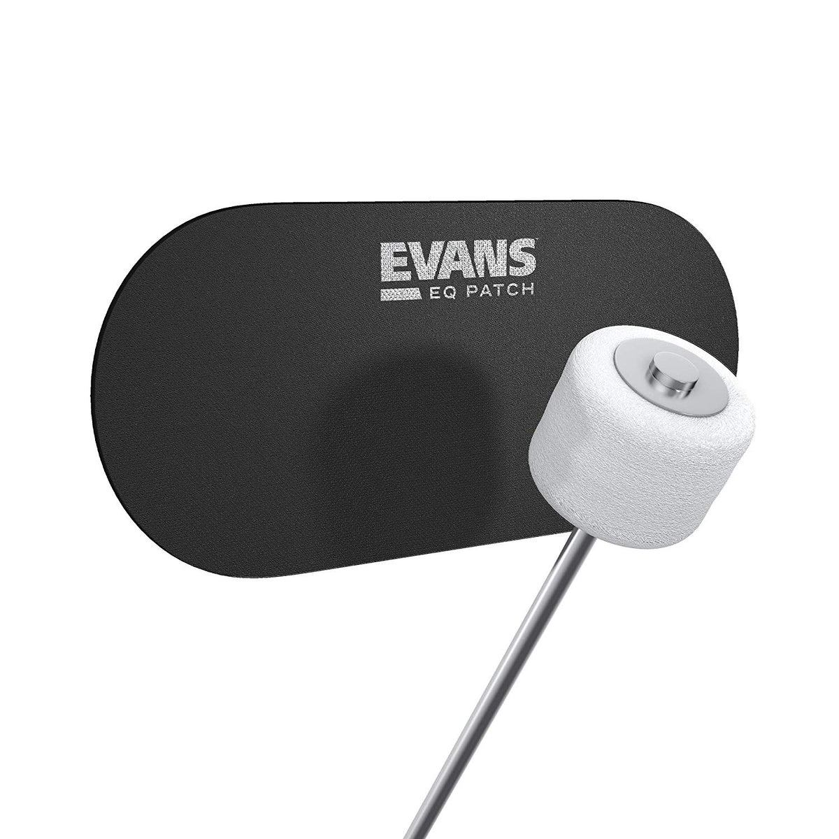 Evans EQ Double Pedal Patch, Black Nylon - Bananas at Large®
