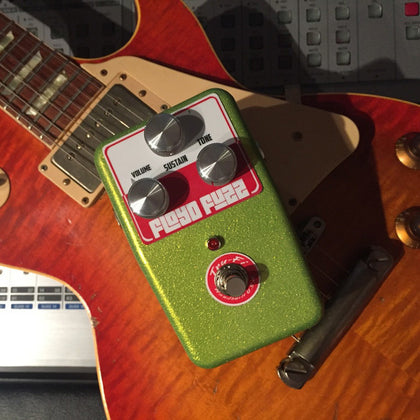 Tru-Fi Floyd Fuzz RAMs Head Guitar Pedal, Anti-Freeze Green