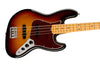 Fender American Professional II Jazz Bass, Maple Fingerboard - 3-Color Sunburst