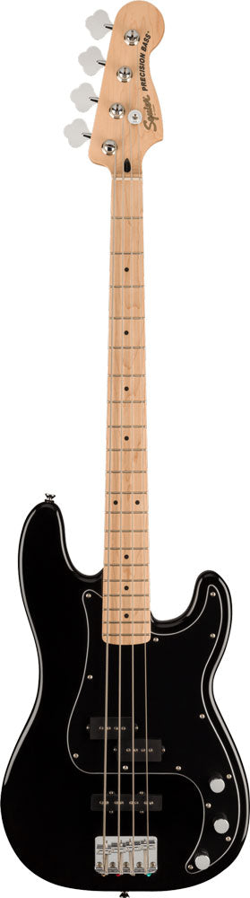 Fender Squier Affinity Series Precision Bass PJ Pack - Black w/Gig Bag, Rumble 15 Amp