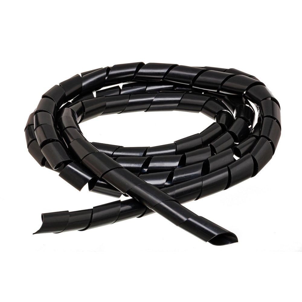 Hosa Spiral Cable Wrap - 10 ft. x 0.8 in. - Black