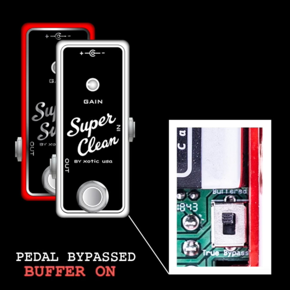 Xotic Super Sweet Booster Pedal - Bananas at Large®