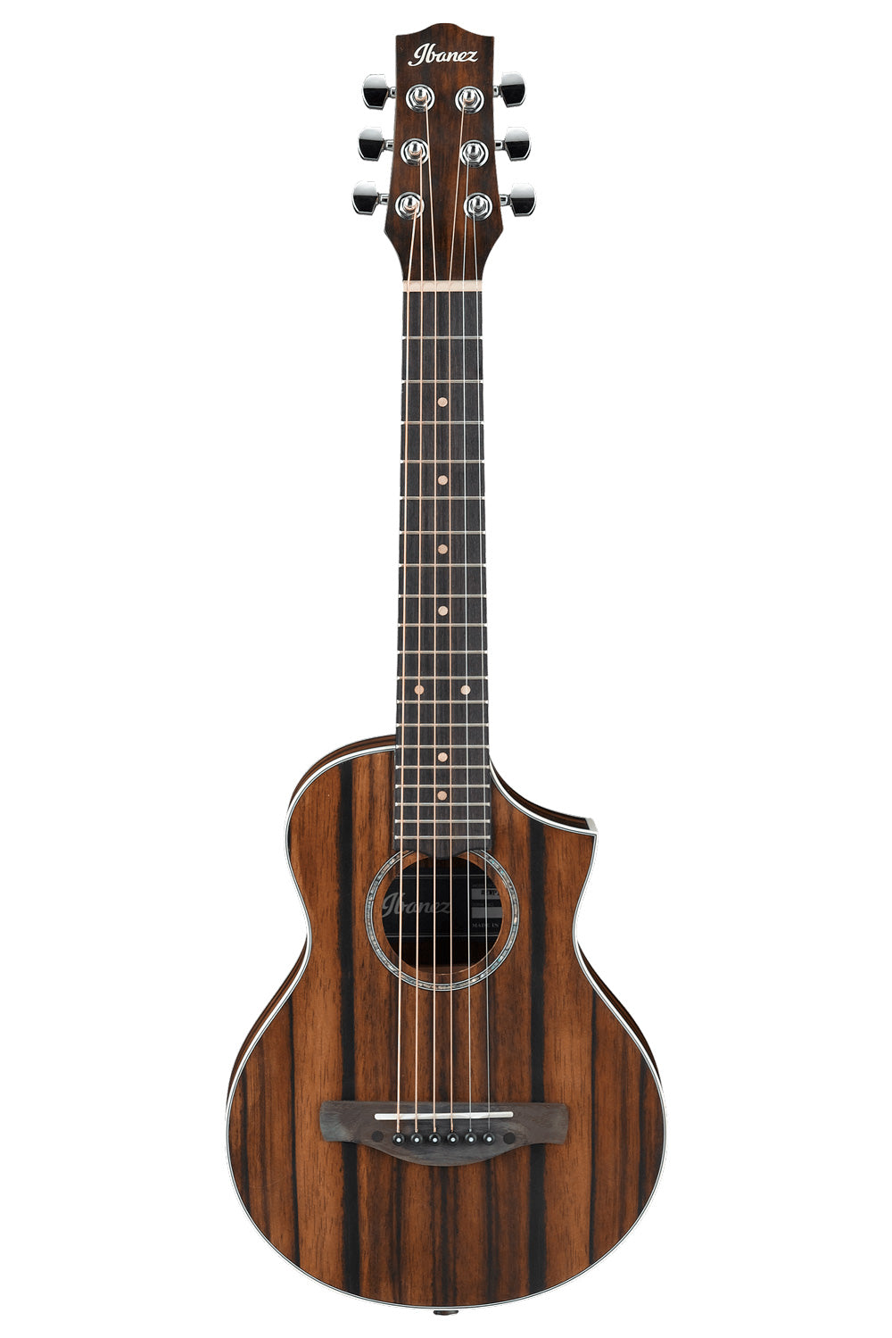 Ibanez EWP13 6-String Piccolo Guitar - Dark Brown Open Pore