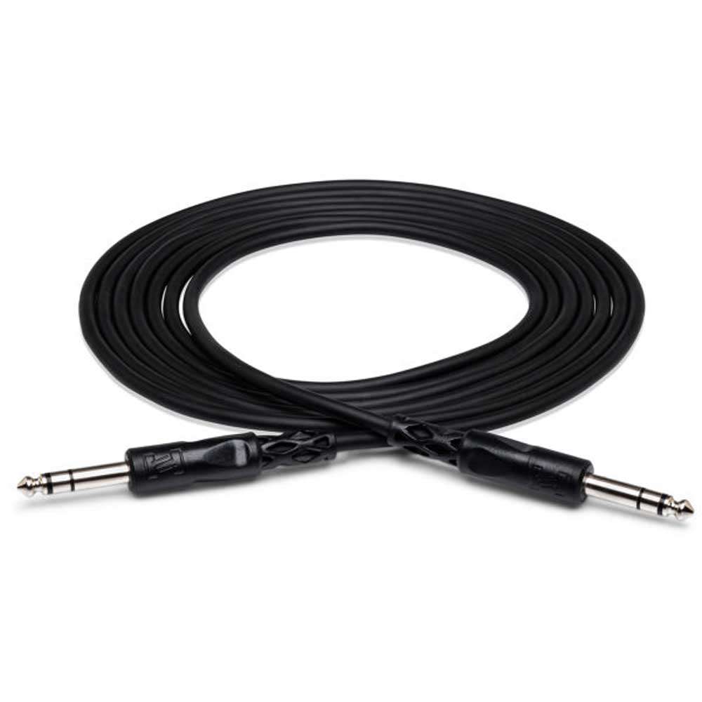 Hosa - CSS-125 - 25 ft Balanced Interconnect Cable - 1/4 in TRS Male to Same - Bananas at Large®