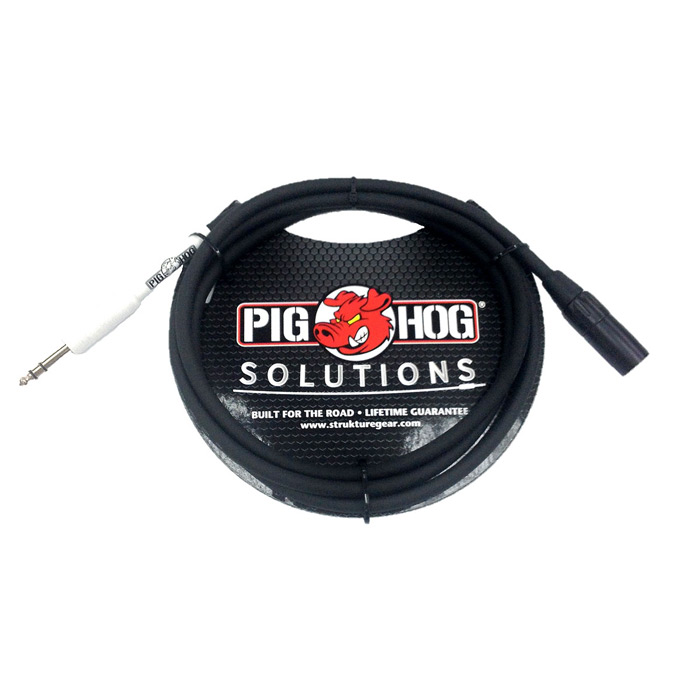 Pig Hog PX4T6 Solutions XLR male - 1/4 in. TRS, 6ft - Bananas at Large