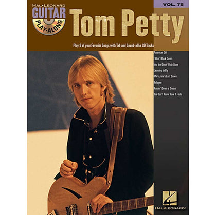 Hal Leonard - HL00699882 - Tom Petty Guitar Play-Along - Volume 75