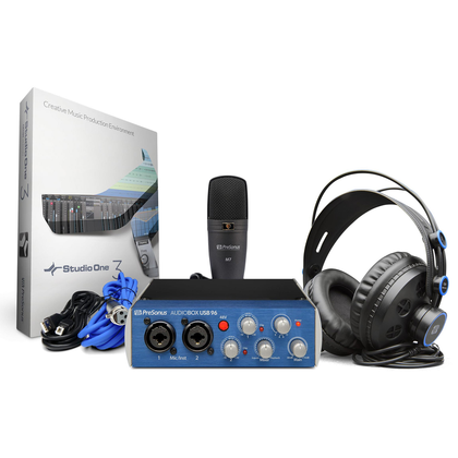 PreSonus AudioBox USB 96 Studio Complete Recording Kit