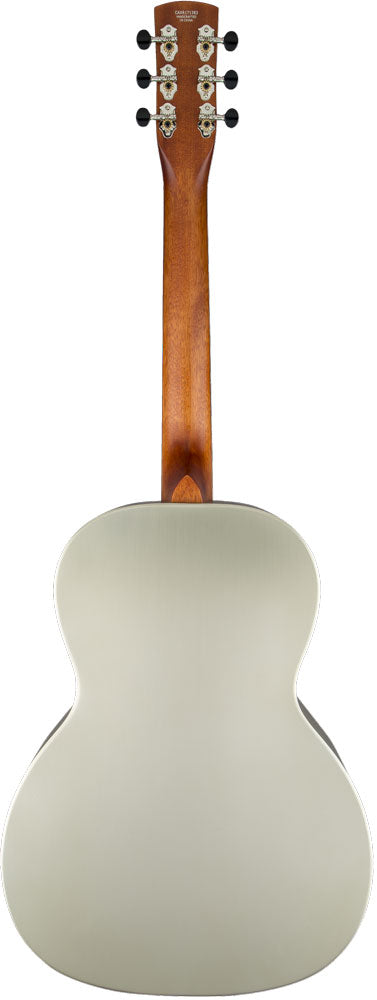 Gretsch G9201 Honey Dipper Round-Neck, Brass Body Biscuit Cone Resonator Guitar, Shed Roof Finish