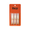 Rico by D'Addario 3-Pack Bb Clarinet Reeds  Strength 2