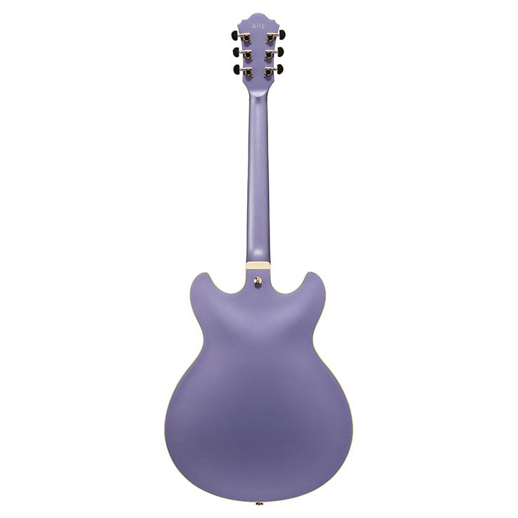 Ibanez AS73G Artcore Semi-Hollow Body Electric Guitar - Metallic Purple Flat with Gold Hardware