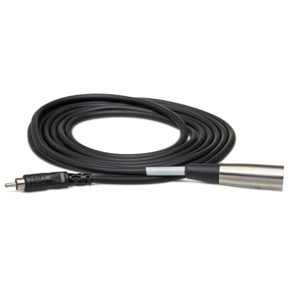 Hosa - XRM-105 - 5 ft Unbalance Interconnect Cable - Single RCA Male to XLR Male