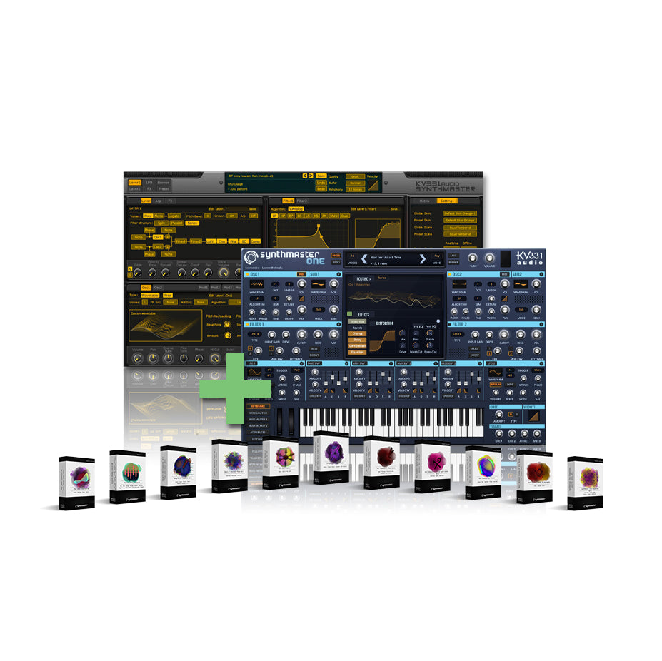 KV331 Audio KV Synthmaster Everything Bundle Upgrade from SynthMaster One [Download]
