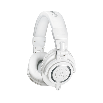 Audio Technica ATH-M50XWH Professional Monitor Headphones - White - Bananas at Large - 1