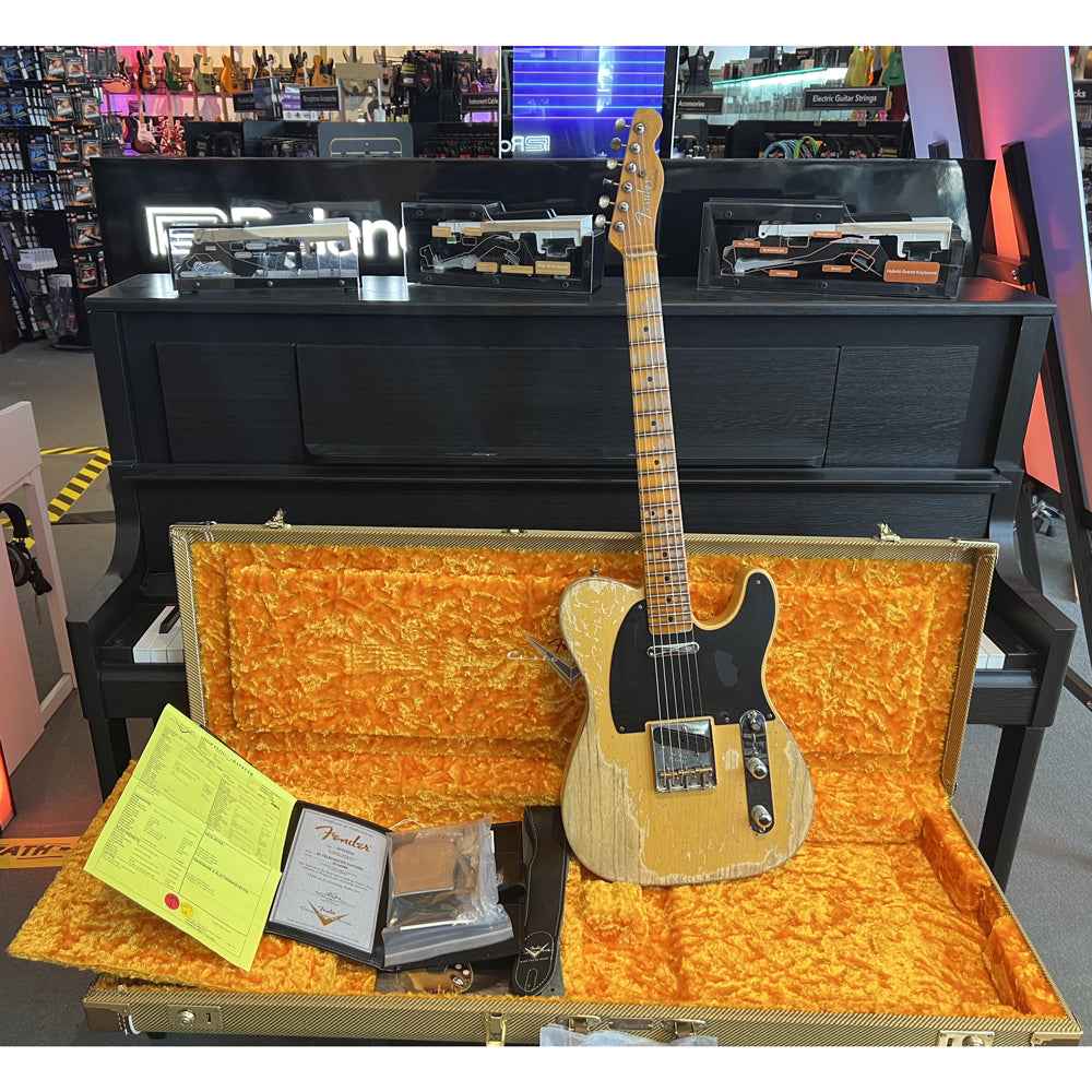Fender Custom Shop #68 '52 Telecaster - Super Heavy Relic, Aged Nocaster® Blonde