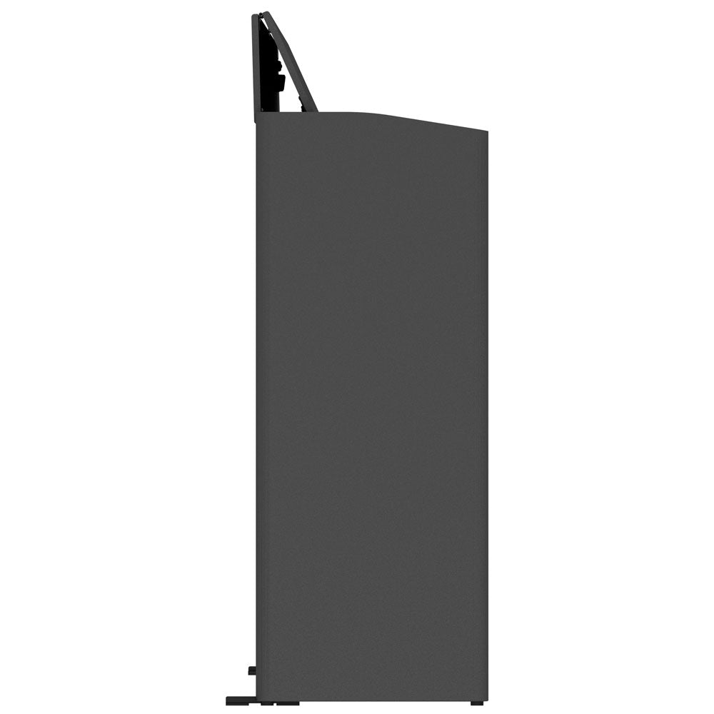 Roland F-107 Digital Upright Piano with Stand, Bench, and Pedals - Black - Bananas at Large®