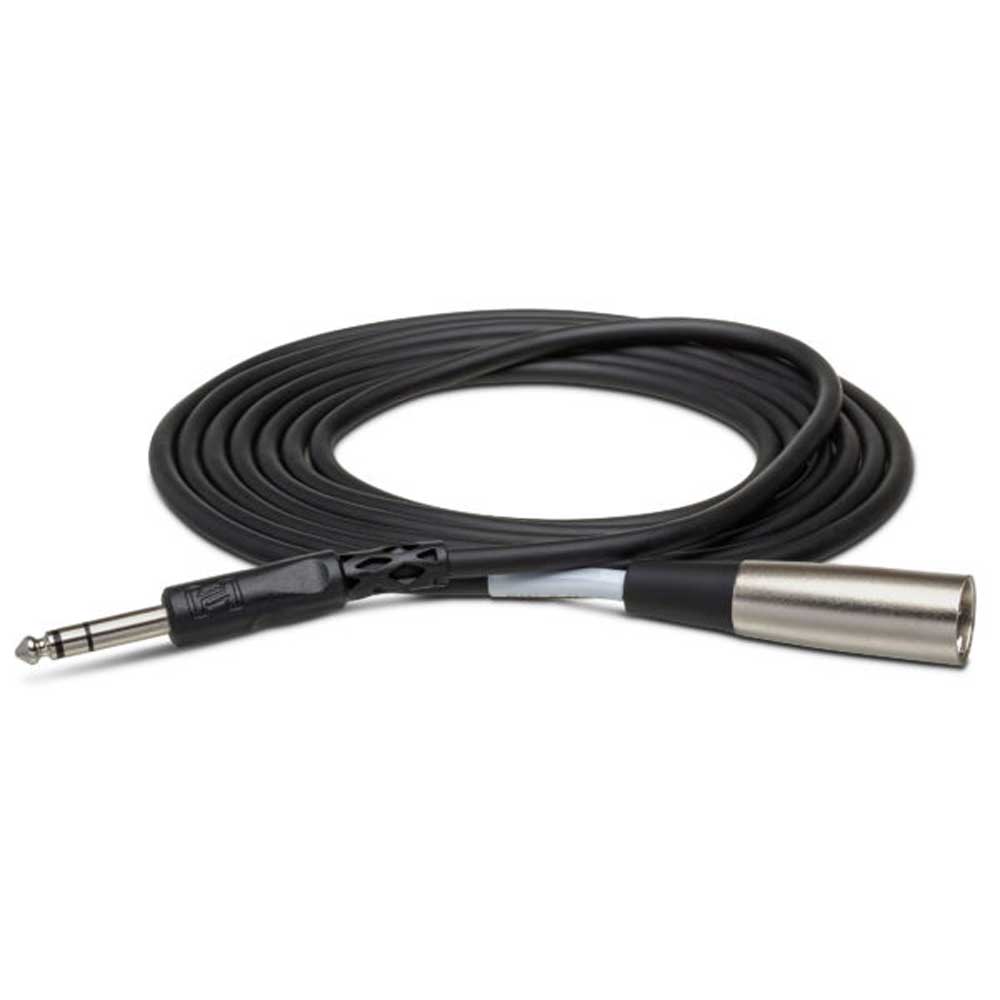 Hosa - STX-110M - 10 ft Balanced Interconnect Cable - 1/4 in TRS Male to XLR Male