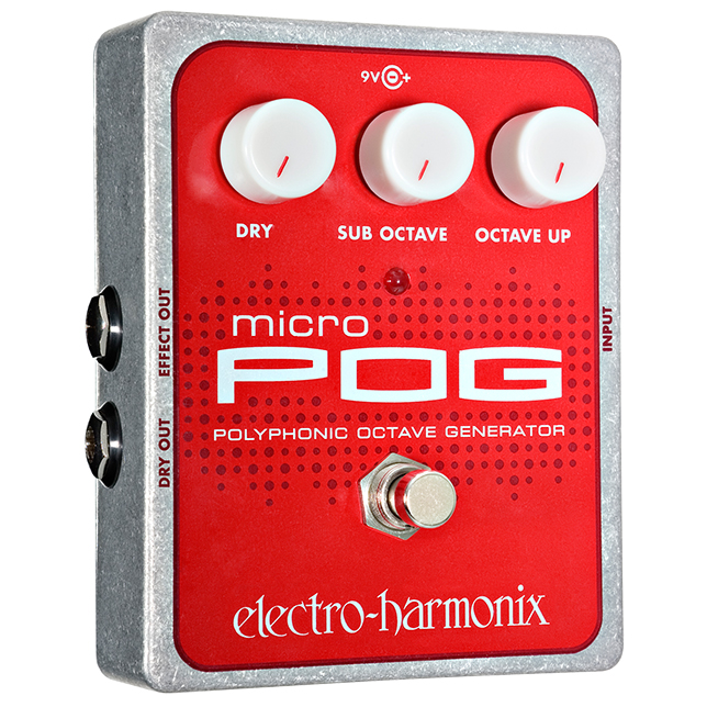 Electro-Harmonix Micro Pog Polyphonic Octave Generator Pedal - Bananas at Large®