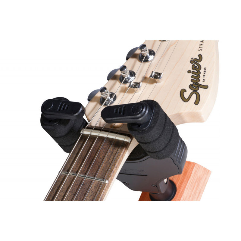 On-Stage Wood Locking Guitar Hanger - Natural