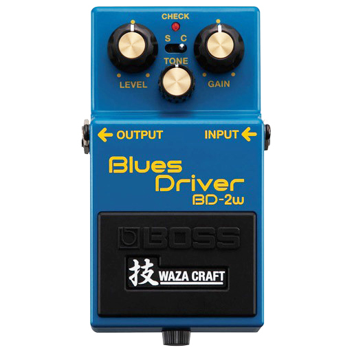 Boss BD-2W Blues Driver Waza Craft Special Edition Pedal - Bananas at Large - 1