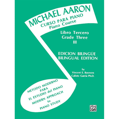 Alfred - 00-11676X - Michael Aaron Bilingual Piano Course - Curso Para Piano - Book 3