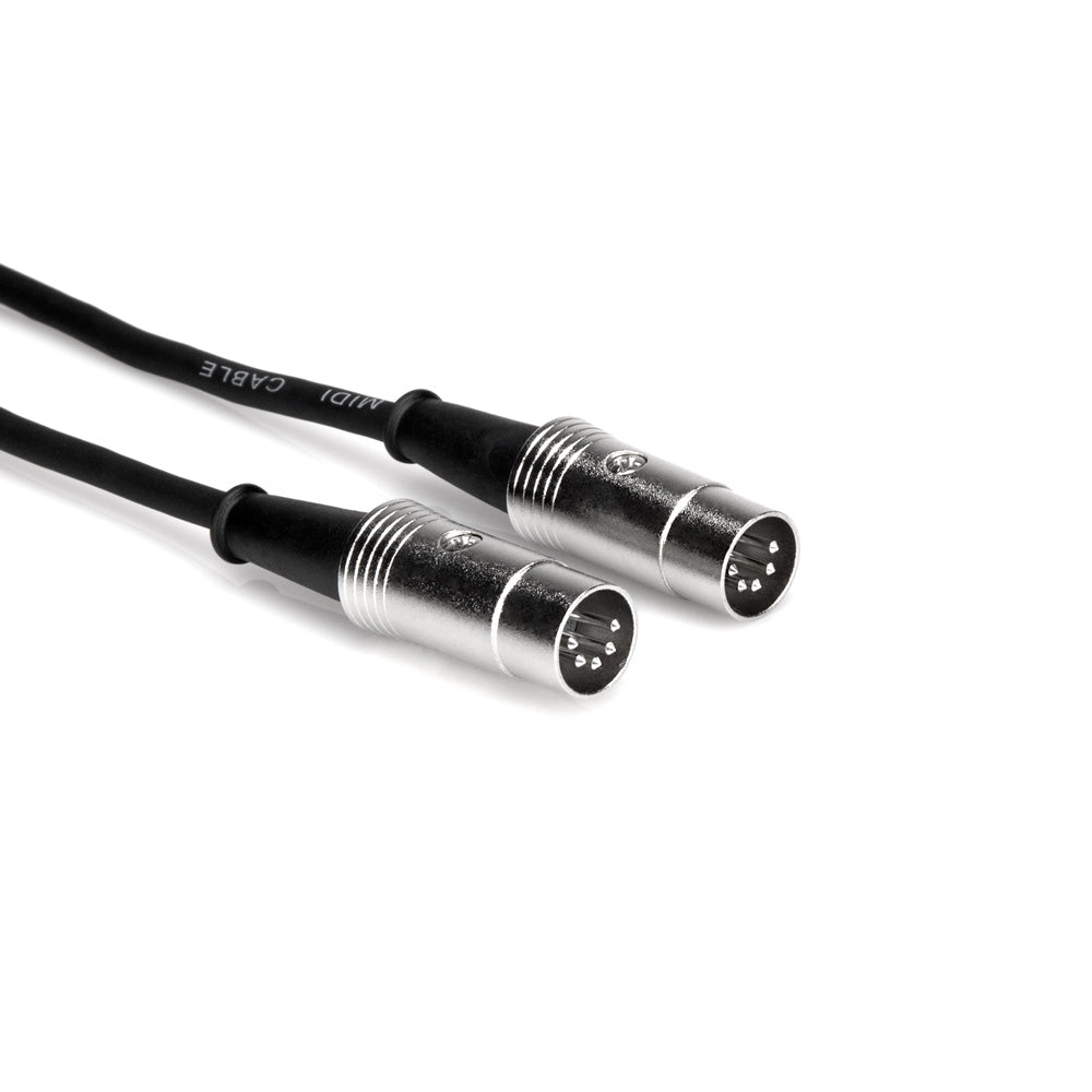 Hosa Pro MIDI Cable Serviceable 5-Pin DIN to Same, 3ft