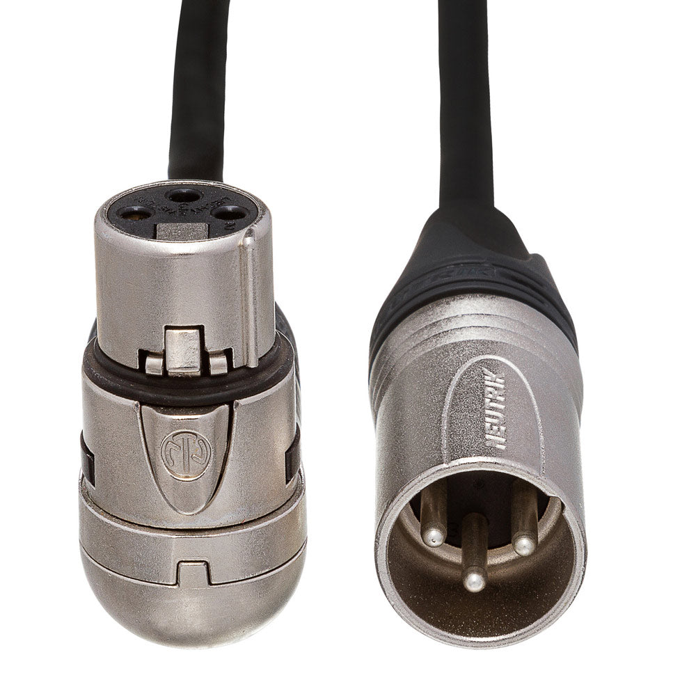 Hosa Microphone XLR Cable with Female Right-Angle - 1.5 ft.