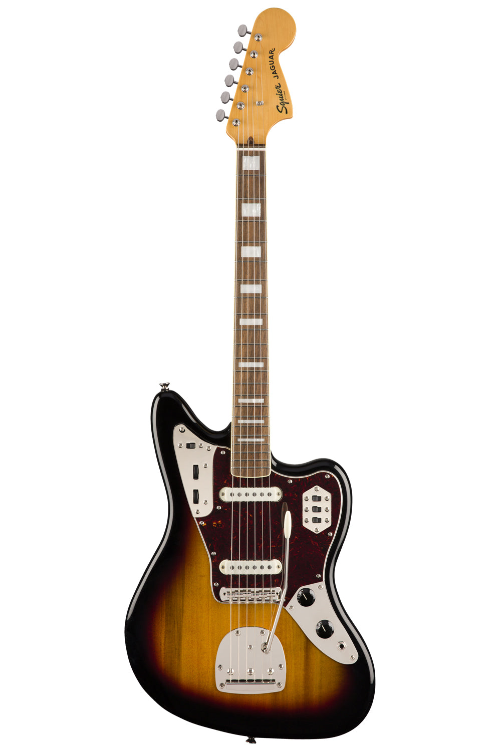 Fender Squier Classic Vibe '70s Jaguar with Laurel Fingerboard - 3 Color Sunburst