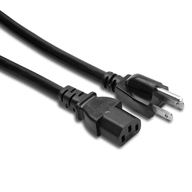 Hosa PWC-415 IEC C13 15 ft. Power Cable - Bananas at Large®