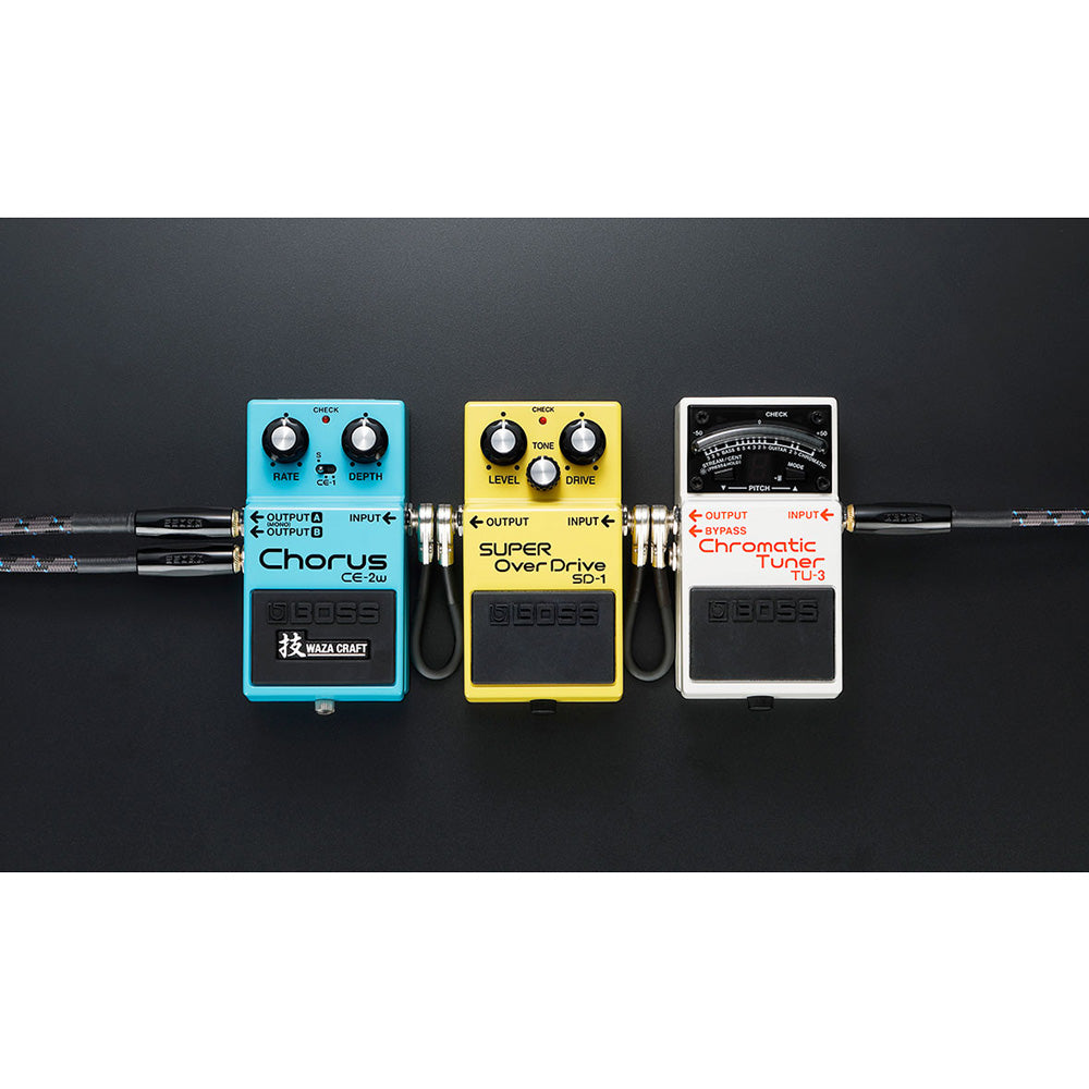 BOSS BPC-8 Angled Pancake Patch Cable - 8 in. - Bananas at Large®