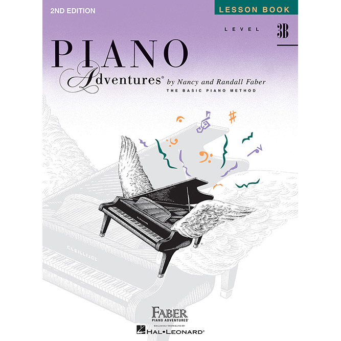 Hal Leonard Piano Adventures Level 3B Lesson Book 2nd Edition - Bananas At Large®