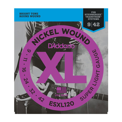 D'Addario ESXL120 Nickel Wound Super Light Double BallEnd Electric Guitar Strings - Bananas at Large