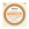 D'Addario EJ80 Mandolin Strings, Phosphor Bronze, Light, 12-46