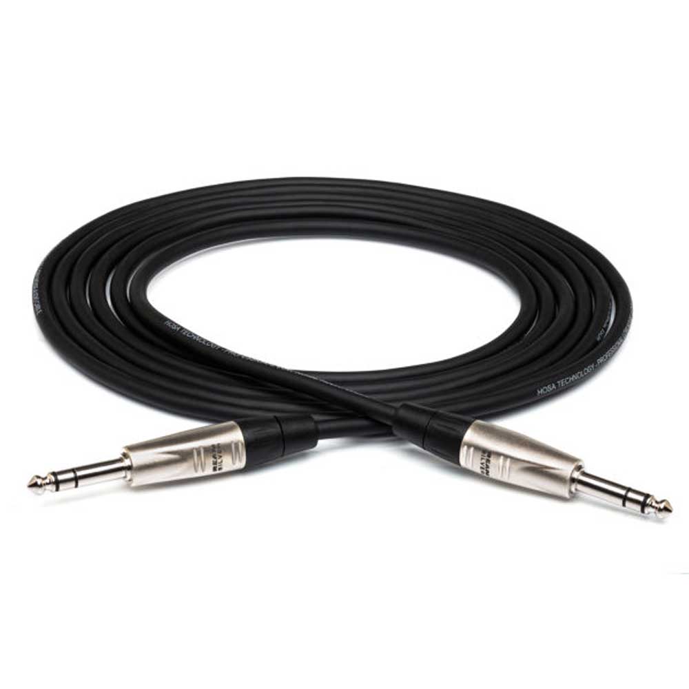 Hosa HSS-050 Pro Balanced Interconnect Cable - REAN 1/4 in TRS Male to Same - 50 ft. - Bananas at Large®