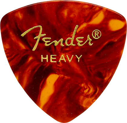 Fender 346 Heavy 12 Pack Picks - Classic Celluloid Shell