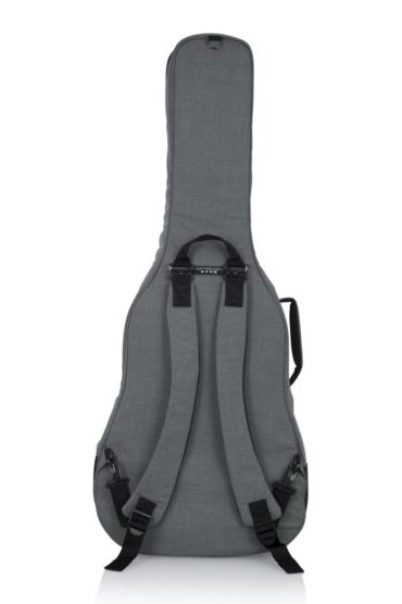 Gator Transit Series Acoustic Guitar Bag - Light Grey - Bananas at Large®