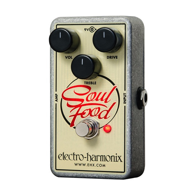 Electro-Harmonix Soul Food Distortion/Fuzz/Overdrive Pedal - Bananas At Large®