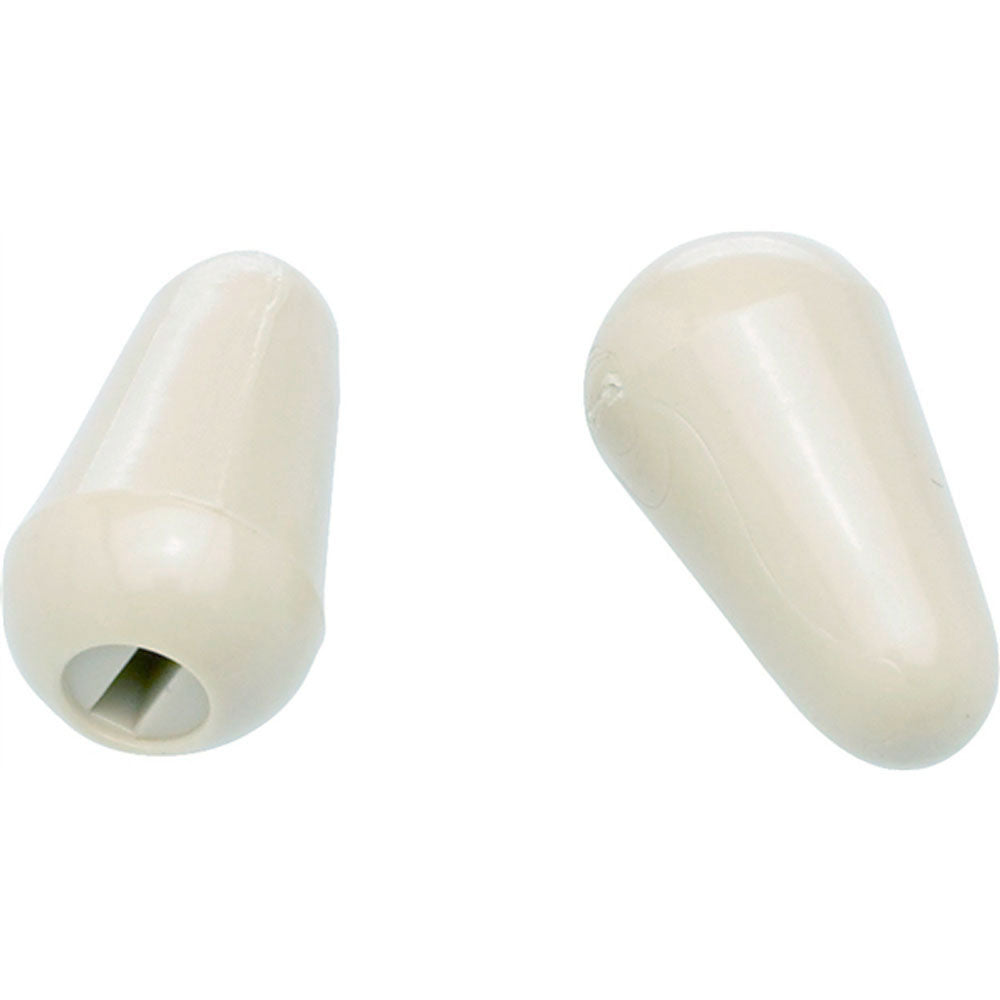Fender - 0056253049 - Stratocaster Switch Tips - Parchment - 2 Pack