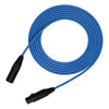 Rapco AES-10 AES/EBU XLR Female to Male Interconnect Cable - Blue - 10 ft.