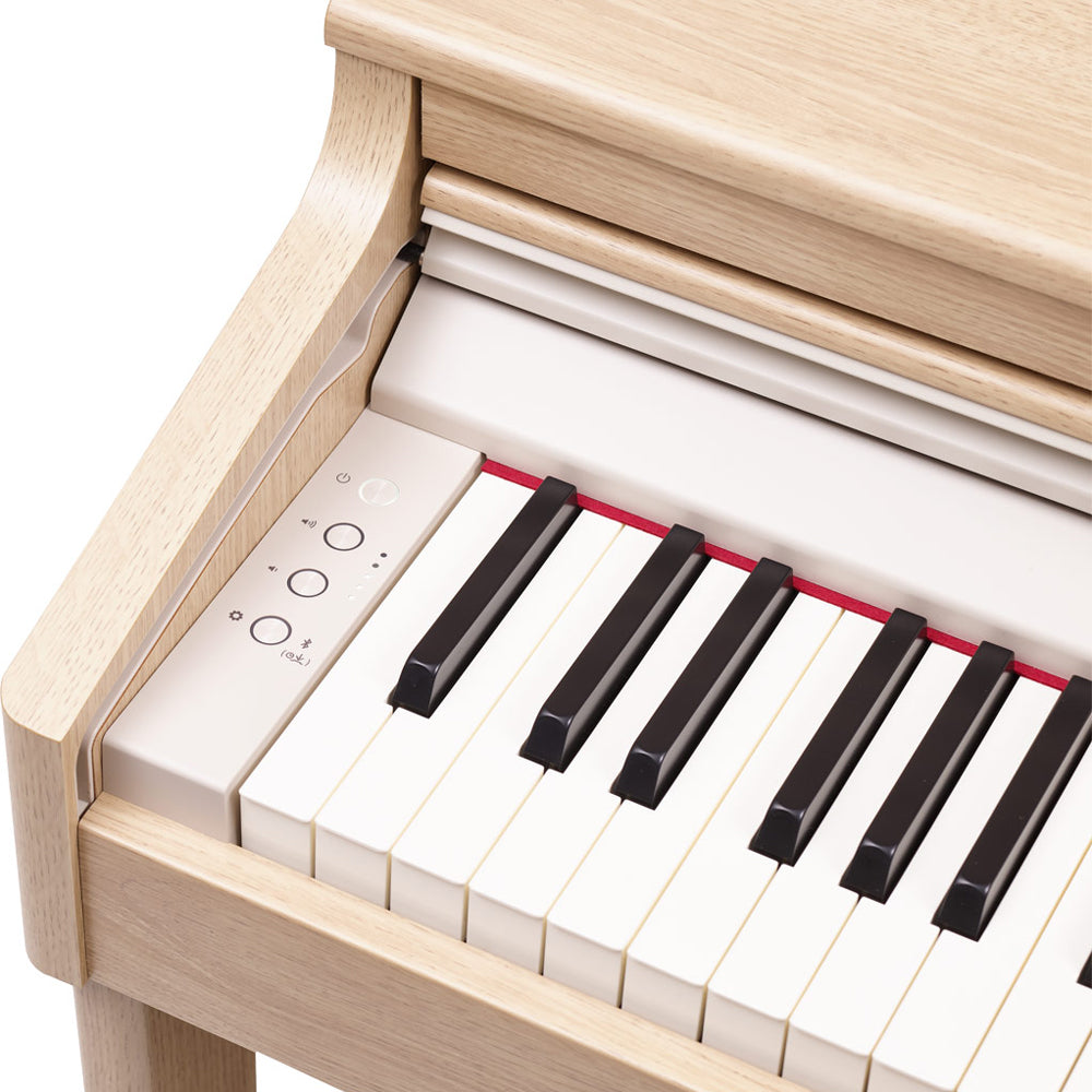 Roland RP-701 Digital Upright Piano with Stand and Bench - Light Oak