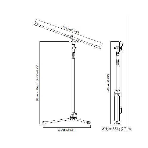 Tama Iron Works Tour Series Boom Microphone Stand