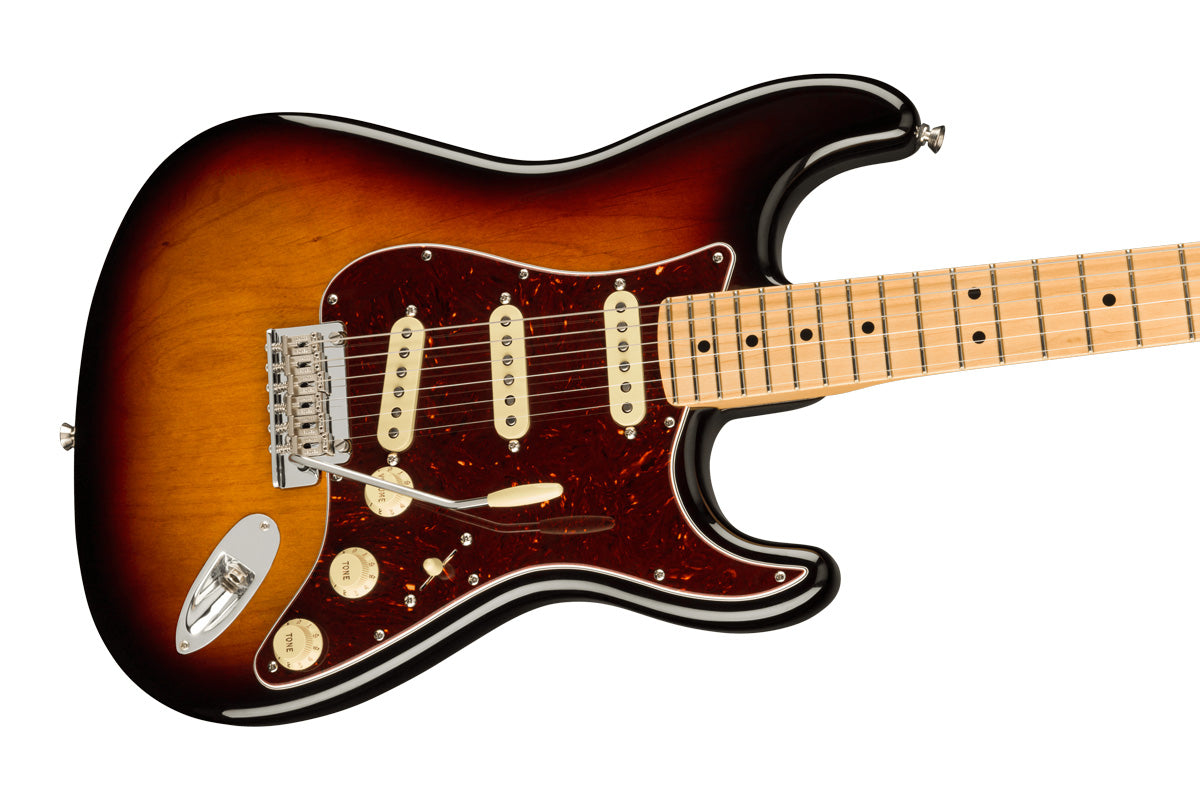 Fender American Professional II Stratocaster Electric Guitar - Maple Fingerboard - 3-Color Sunburst
